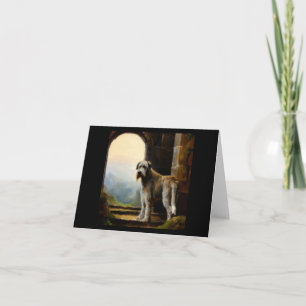 Irish Wolfhound Dog Card