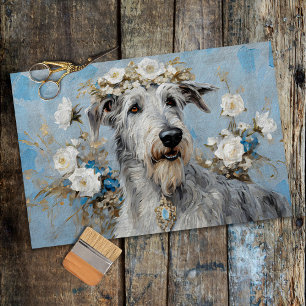 Irish Wolfhound Dog Tissue Paper