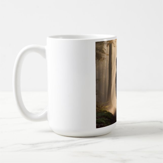 Irish Wolfhound Elegant Breed Coffee Mug (Left)