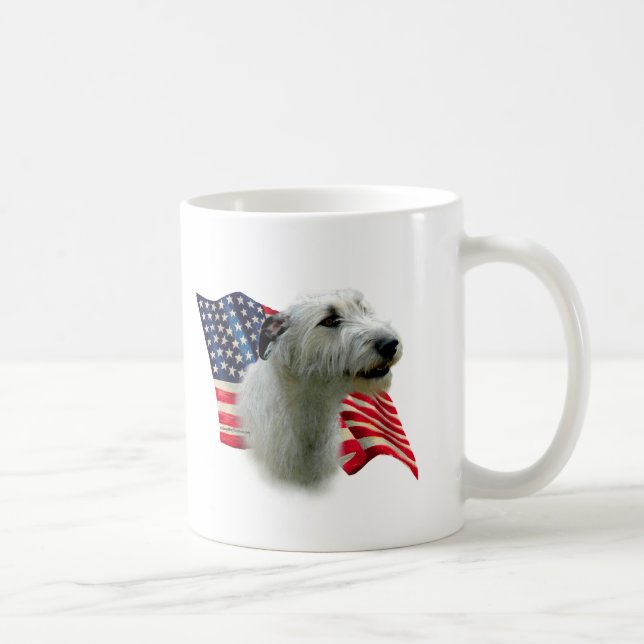 Irish Wolfhound Flag Coffee Mug (Right)