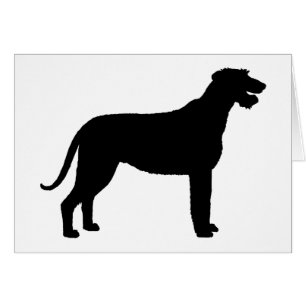 Irish Wolfhound (in black)