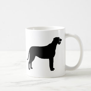Irish Wolfhound (in black) Coffee Mug