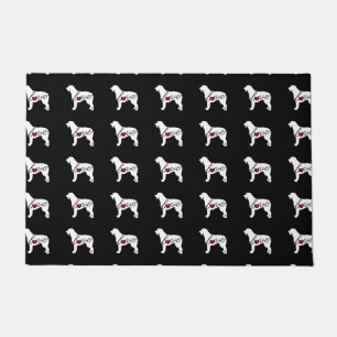 Irish Wolfhound Love Doormat