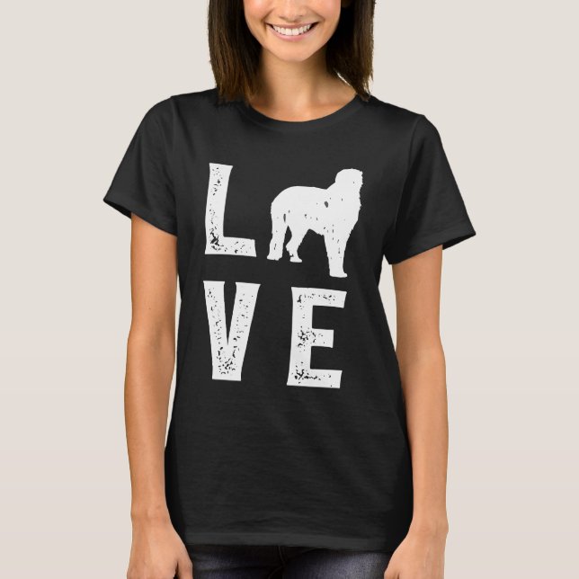 Irish Wolfhound Love T-Shirt (Front)