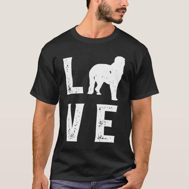 Irish Wolfhound Love T-Shirt (Front)