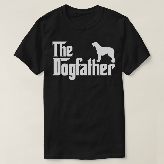 Irish Wolfhound Lover Gift DogFather  T-Shirt (Design Front)