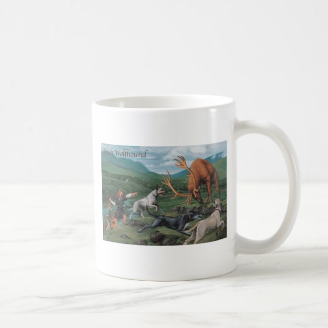 Irish Wolfhound Mug (Right)