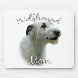 Irish Wolfhound Mum 2 Mouse Pad