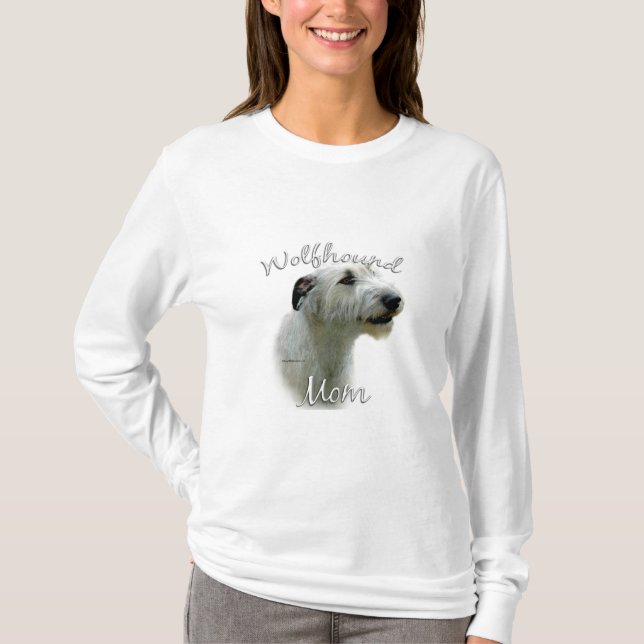 Irish Wolfhound Mum 2 T-Shirt (Front)