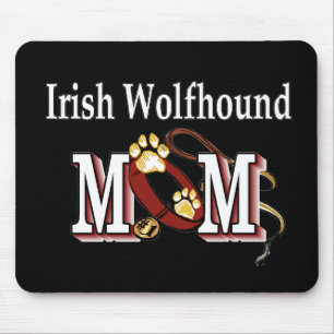 irish wolfhound mum gifts mouse pad