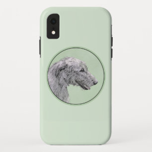 Irish Wolfhound Painting - Cute Original Dog Art iPhone XR Case