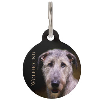 Irish Wolfhound Pet Tag