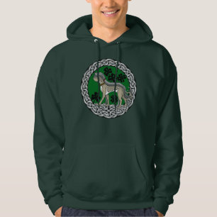 Irish Wolfhound Team Shield Hoodie