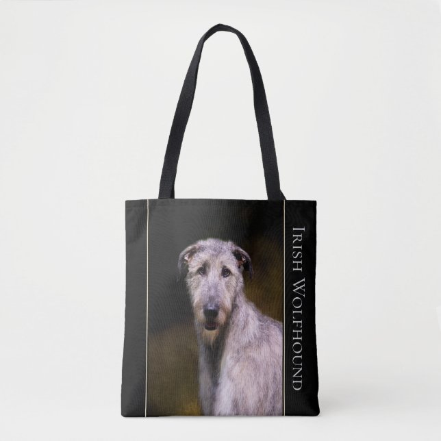 Irish Wolfhound Tote Bag (Front)