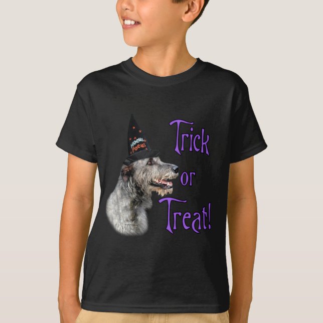 Irish Wolfhound Trick T-Shirt (Front)