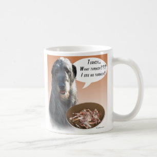 Irish Wolfhound Turkey Coffee Mug