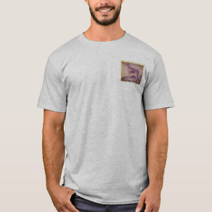 Irish Wolfhound vintage stamp T-Shirt