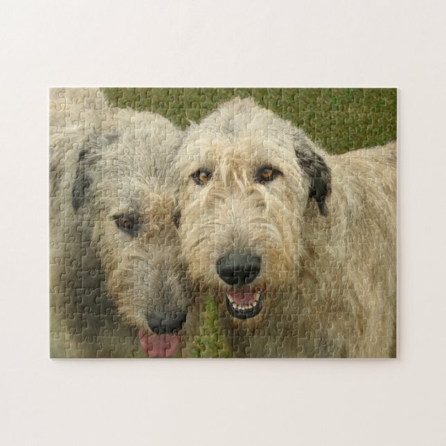 Irish Wolfhounds Photo Jigsaw Puzzle (Horizontal)