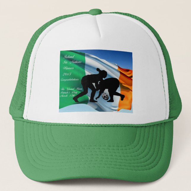 Irish women rugby hat (Front)