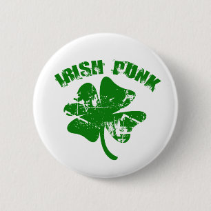 IrishPunk 6 Cm Round Badge