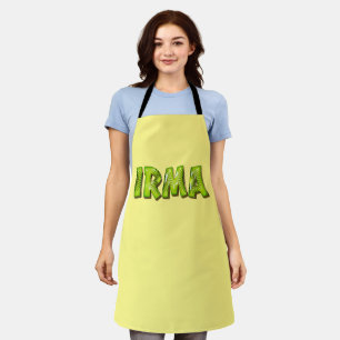 Irma Name Kiwi Design Kitchen apron