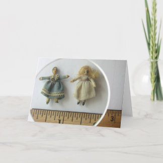 Irma Park Dolls Greeting Card - Blank