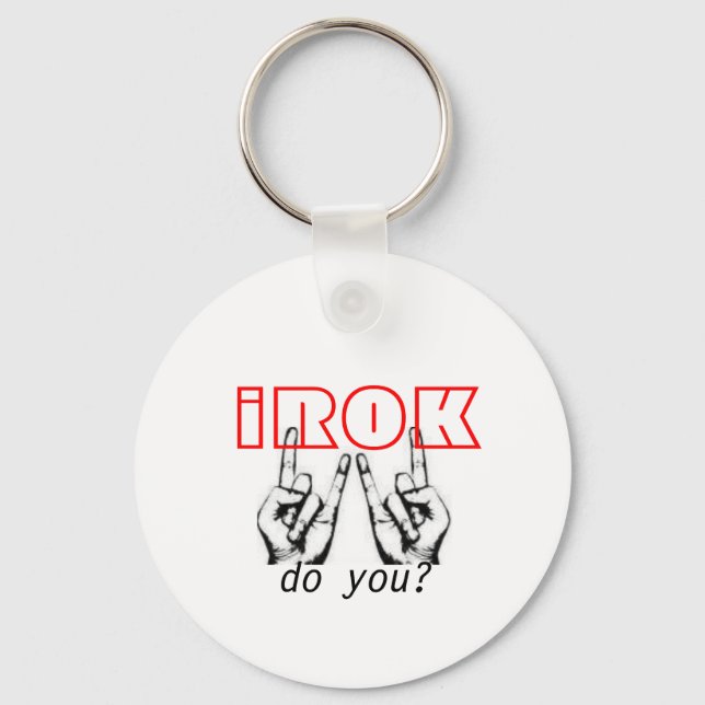 iROK Keychain (Front)