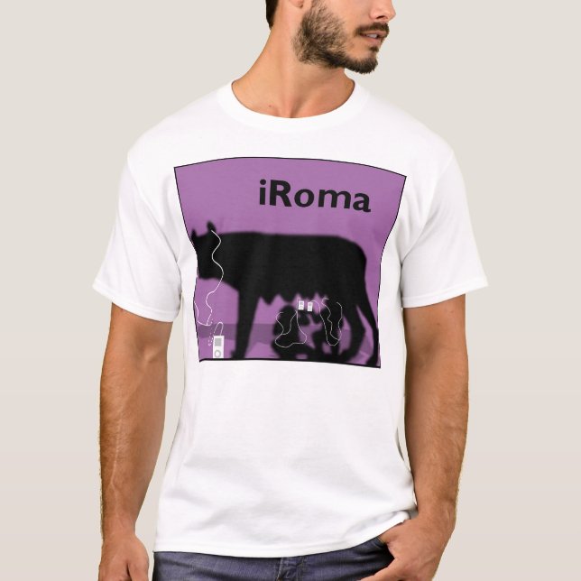 iRoma (purple) T-Shirt (Front)