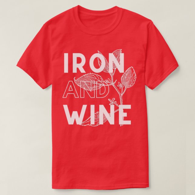 Iron and Wine T-Shirt (Design Front)