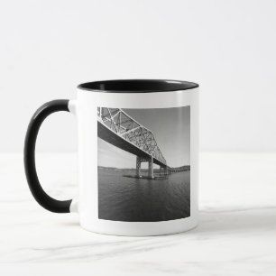Iron bridge B&W Mug