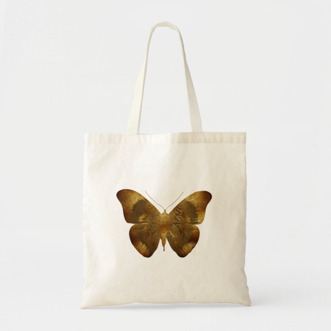 Iron Butterfly Cutout Tote Bag (Front)