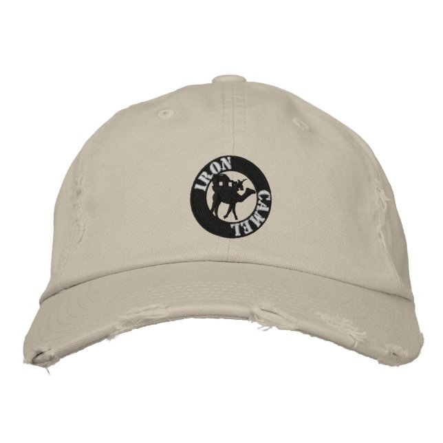 Iron Camel Headgear Embroidered Hat (Front)