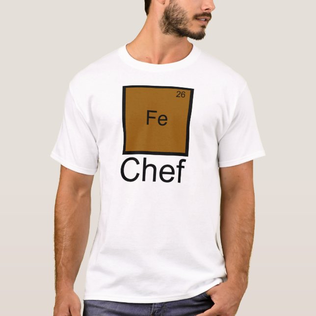 Iron Chef Element Pun T-Shirt (Front)
