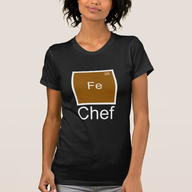 Iron Chef Element Pun T-Shirt (Front)