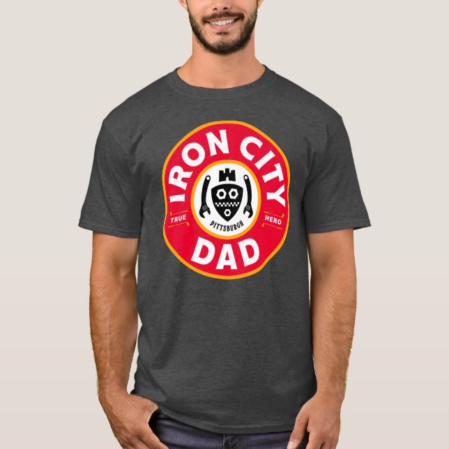 Iron City Dad T-Shirt (Front)