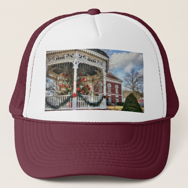 Iron County Courthouse and Gazebo Trucker Hat (Front)