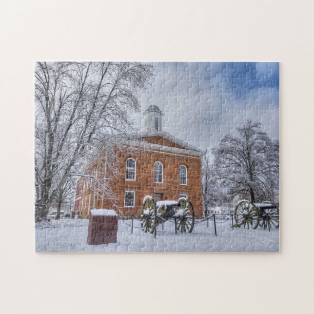 Iron County Courthouse Jigsaw Puzzle (Horizontal)