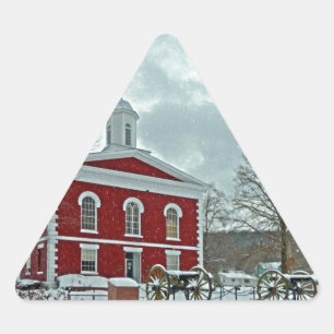 Iron County Courthouse Triangle Sticker