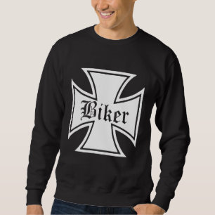 Iron Cross Biker Iron Cross Chopper Skull Bobber B Sweatshirt