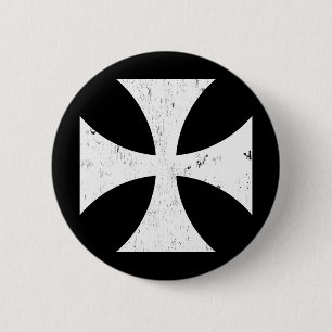 Iron Cross - German/Deutschland Bundeswehr 6 Cm Round Badge