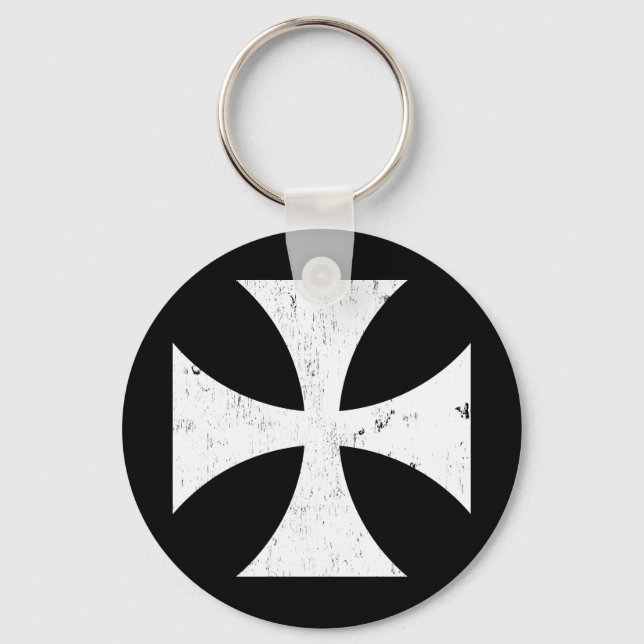 Iron Cross - German/Deutschland Bundeswehr Key Ring (Front)