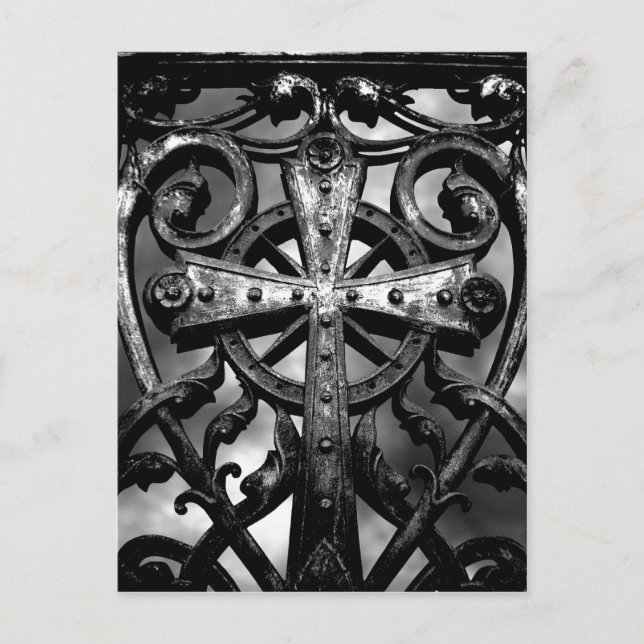 Iron cross heart postcard (Front)