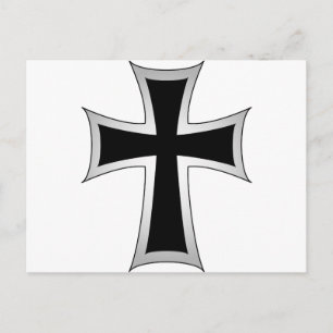 Iron Cross Teutonic Order Postcard