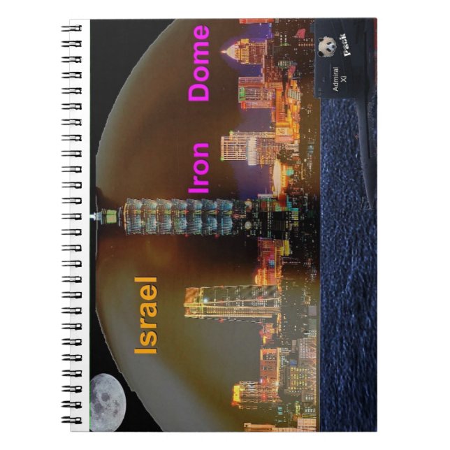 Iron dome notebook (Front)