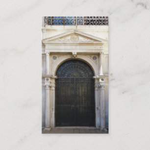 iron door business card