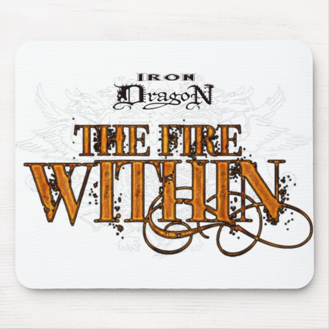 Iron Dragon: The Fire Within Mouse Pad (Front)