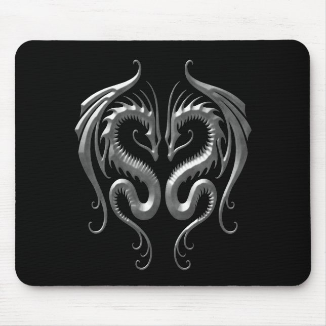 Iron Dragons Mouse Pad (Front)