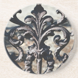 Iron Fleur De Lis Coaster