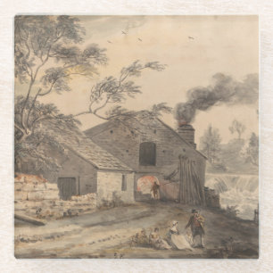 Iron Forge on the River Kent, Westmorland - Sandby Glass Coaster