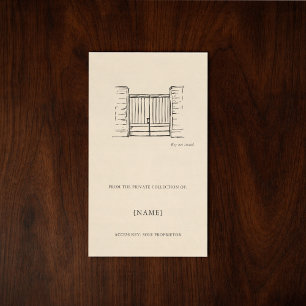 Iron Gate Ex Libris Bookplate -Library Label 